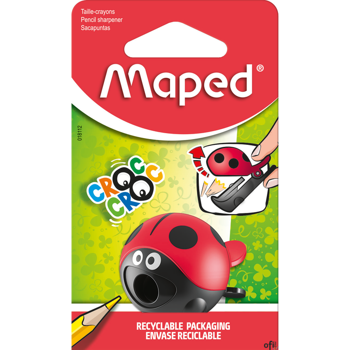 Temperówka CROC CROC EASY 1 otwór BIEDRONKA 018114 Maped blister