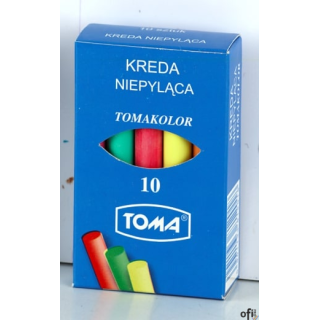 Kreda TOMA kolor.10szt OM-81201