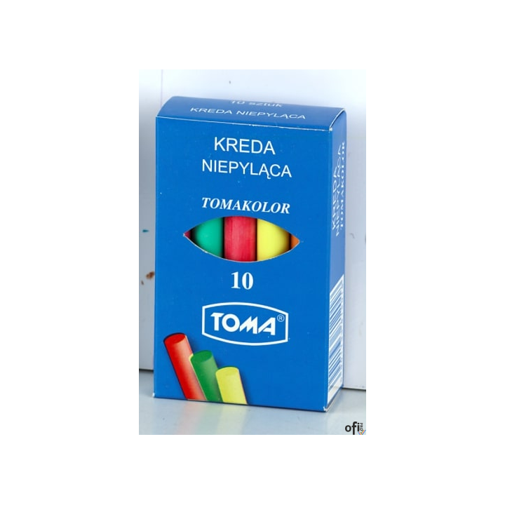 Kreda TOMA kolor.10szt OM-81201
