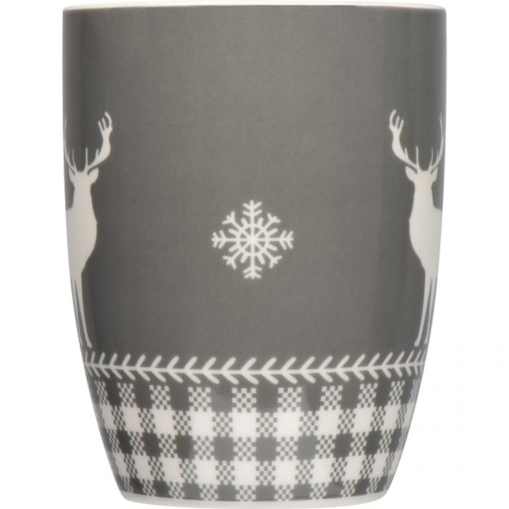 Zestaw 2 świątecznych kubków porcelanowych 300 ml ARMIN