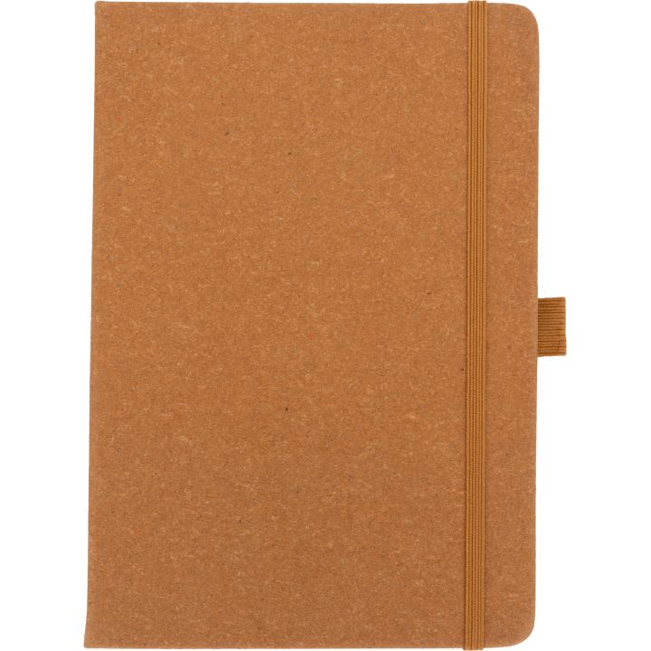 Notatnik A5 w linie ze skóry z recyklingu TRACY