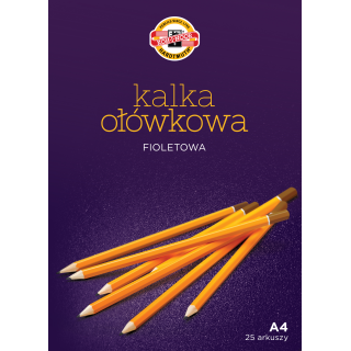Kalka ołówkowa A-4/25 ark. KAL-OL425D KOH I NOOR