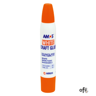 Klej w płynie biały 34ml/36g AMOS WCG34D12 130-1488