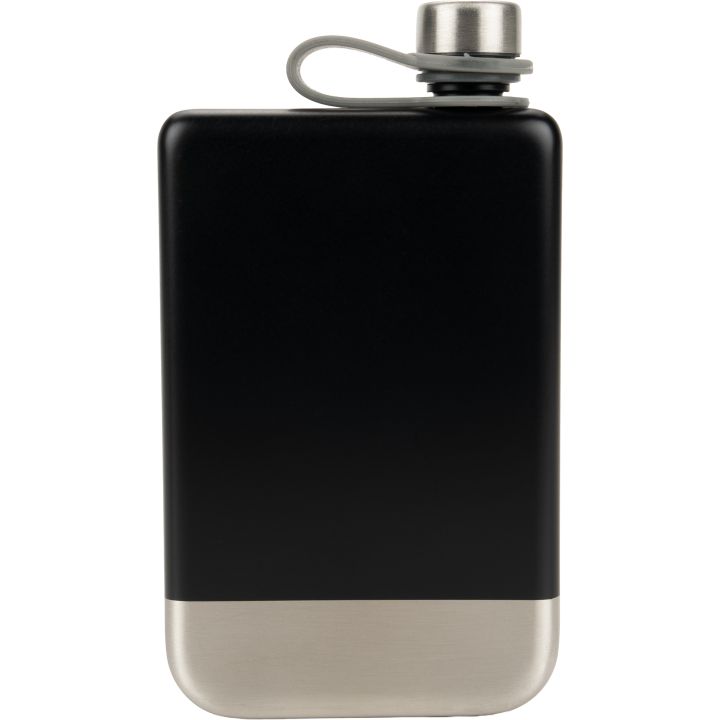 Zestaw piersiówka 266 ml, kieliszki 30 ml i lejek TAHAT Schwarzwolf