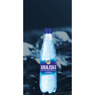 Woda JURAJSKA gazowana 0.5L zgrzewka 12 szt. KAUCJA