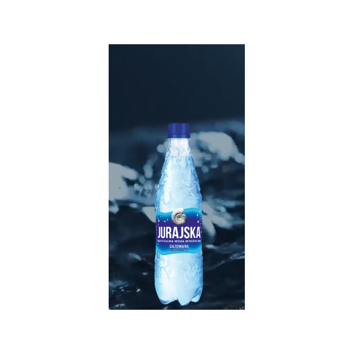 Woda JURAJSKA gazowana 0.5L zgrzewka 12 szt. KAUCJA