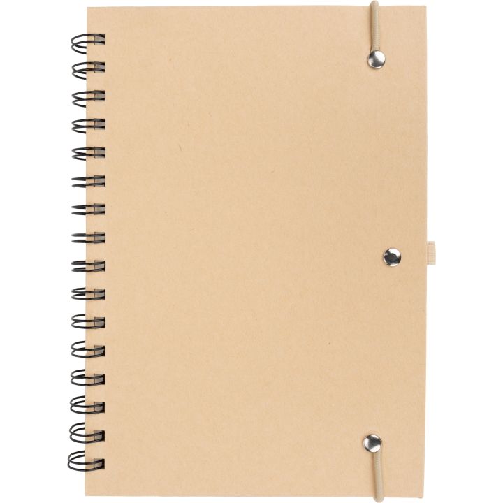 Notatnik A5 w linie z papieru z recyklingu ALINA