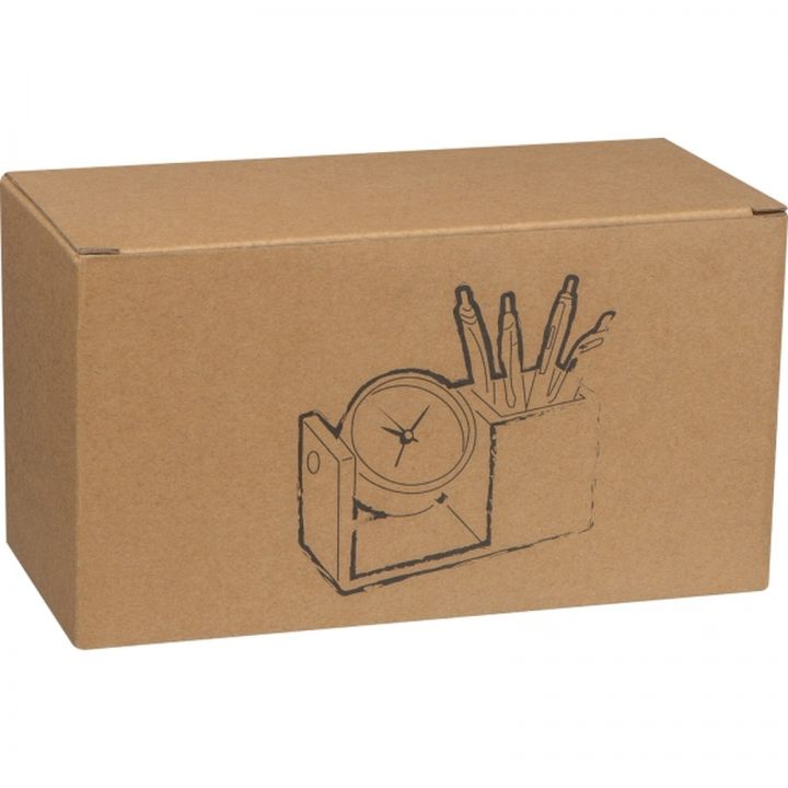 Stojak biurkowy z zegarem VERNON