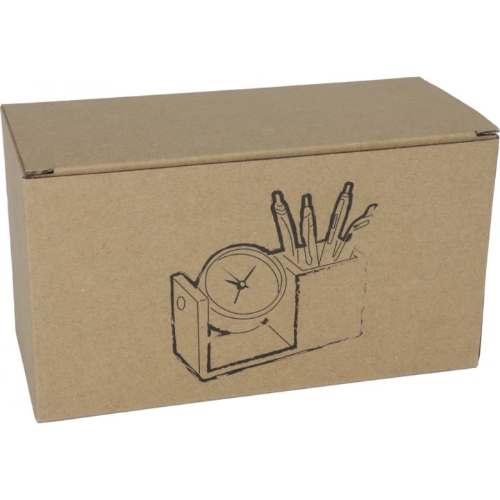 Stojak biurkowy z zegarem VERNON