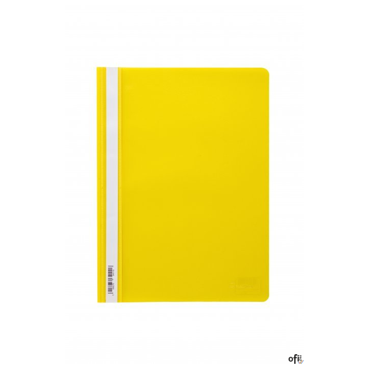 Skoroszyt miękki PP DOTTS (20) żółty polipropylen SPP-DOT-00-04