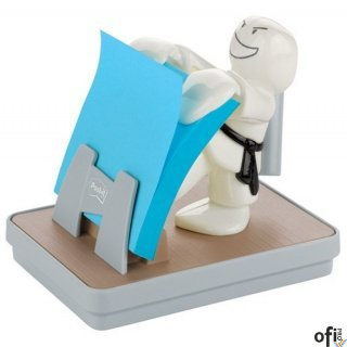 Podajnik KARATE Z-Notes +nieb. Super Sticky POST-IT (76x76mm) HK100008380 (X)