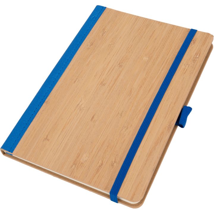 Notatnik A5 w linie z poliestru z recyklingu TEOFILO