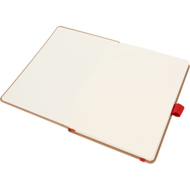 Notatnik A5 w linie z poliestru z recyklingu TEOFILO