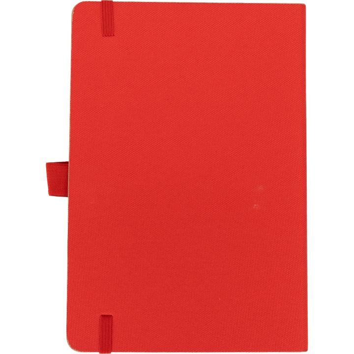 Notatnik A5 w linie z poliestru z recyklingu TEOFILO