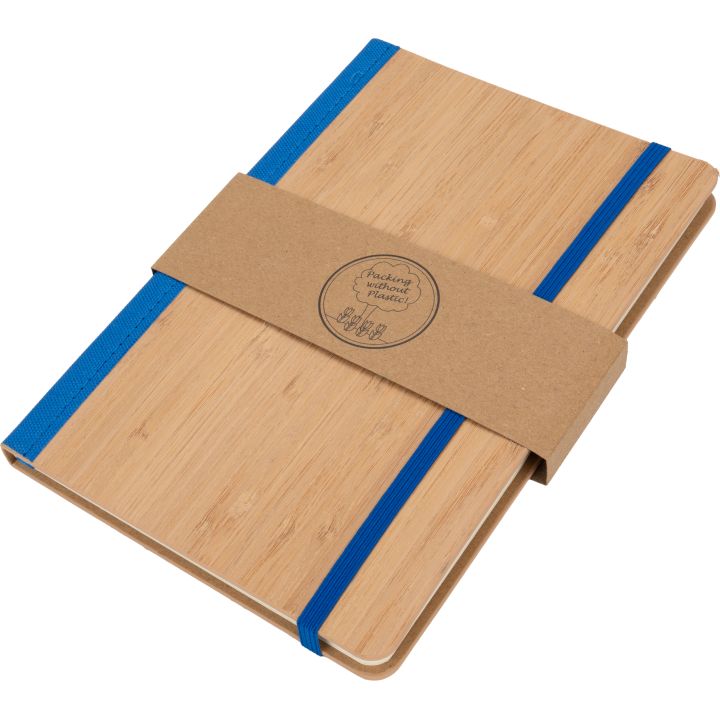 Notatnik A5 w linie z poliestru z recyklingu TEOFILO