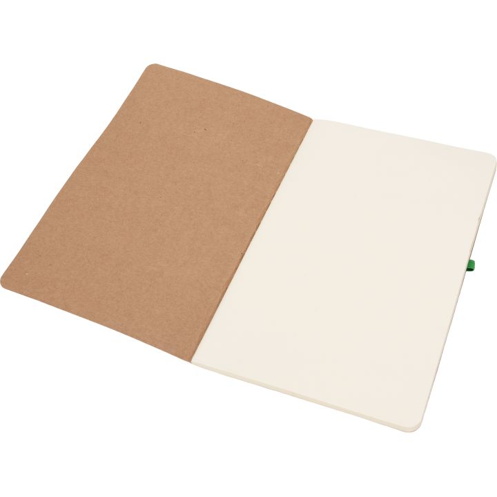 Notatnik A5 z czystymi stronami i długopisem z materiałów z recyklingu CHLOE