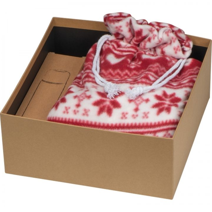 Zestaw termos 500 ml i koc świąteczny WALTRAUD