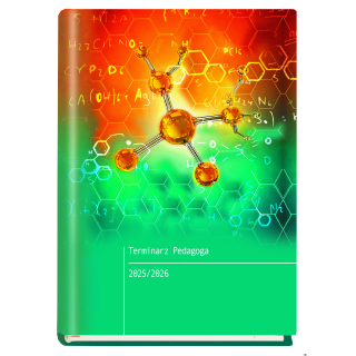 Terminarz PEDAGOGA 2025/2026 ATOMY A5 T-150F-04 Michalczyk i Prokop