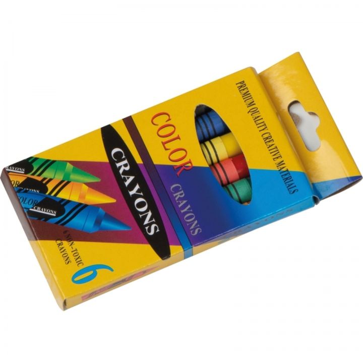 Torba z juty do kolorowania z kredkami 6 kolorów ELISA