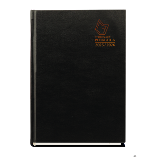 Terminarz PEDAGOGA 2025/2026 CZARNY A5 T-150V-V Michalczyk i Prokop