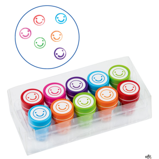 Pieczątki FIORELLO GR-FF-10U buźka uśmiech (10) 170-2493