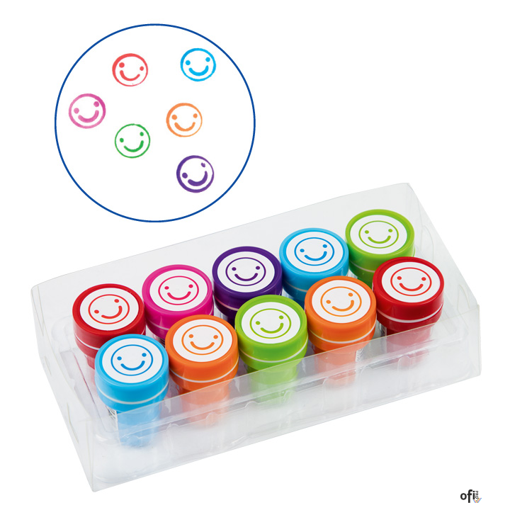 Pieczątki FIORELLO GR-FF-10U buźka uśmiech (10) 170-2493