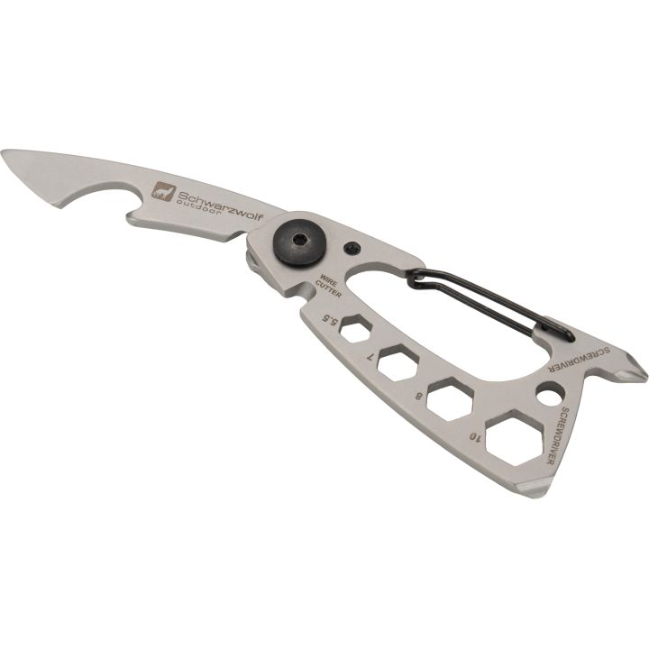 Brelok wielofunkcyjny BURUNDI Schwarzwolf