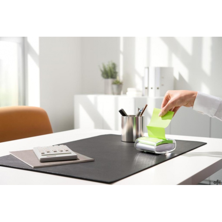 Podajnik do bloczków samoprzylepnych POST-IT_ Pro (PRO-W-12SSCOL-R330), biały, w zestawie 12 bloczków Super Sticky Z-Notes