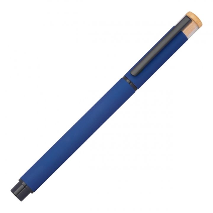 Zestaw piśmienny długopis i pióro kulkowe z aluminium z recyklingu RAFFAELE