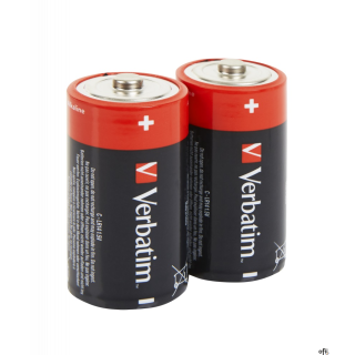 Baterie VERBATIM ALKALICZNE LR14/C, 1,5V BLISTER 2szt. 49922