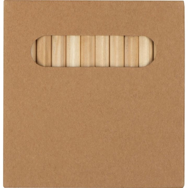 Kredki drewniane 12 kolorów ASHTON