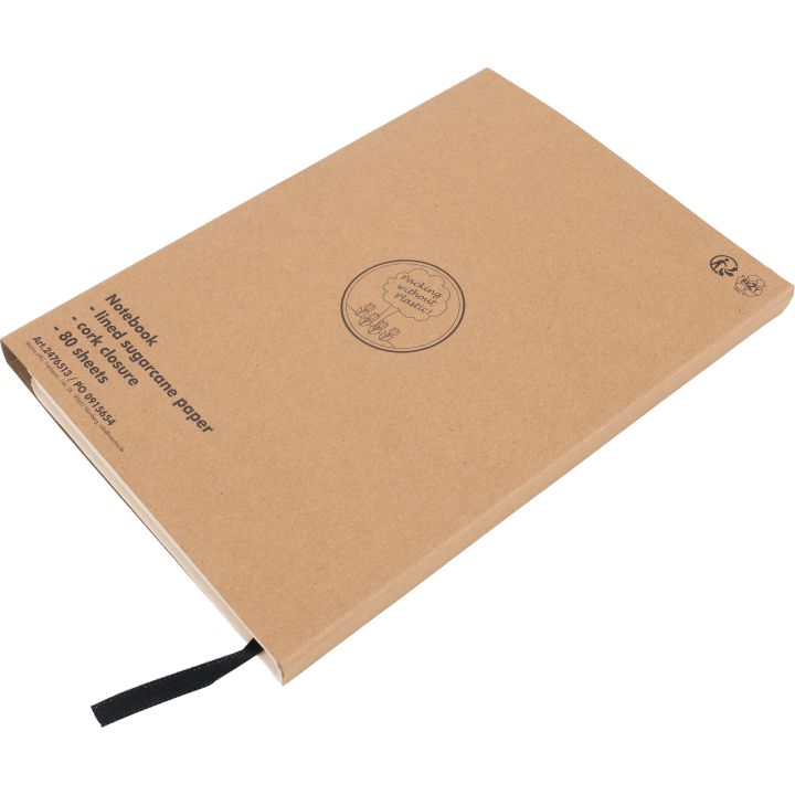 Notatnik A5 w linie z kartonu po mleku MARTHA