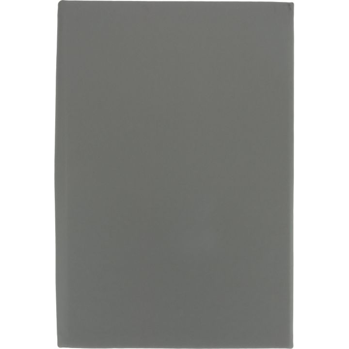 Notatnik A5 ze skóry z recyklingu, w linie z długopisem metalowym CrisMa MAGGIE