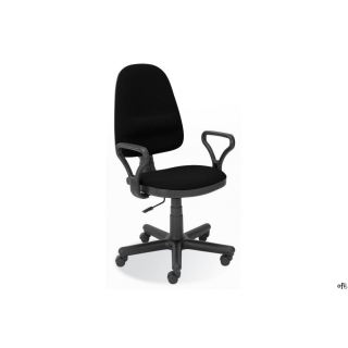 Krzesło obrotowe BRAVO_Profil GTP__miękkie tapicerowane siedzisko i oparcie__ergonomicznie wyprofilowane oparcie__płynnie regulo