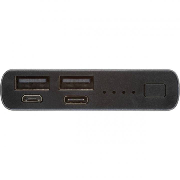 Power bank 10000 mAh z aluminium z recyklingu GIORGIA