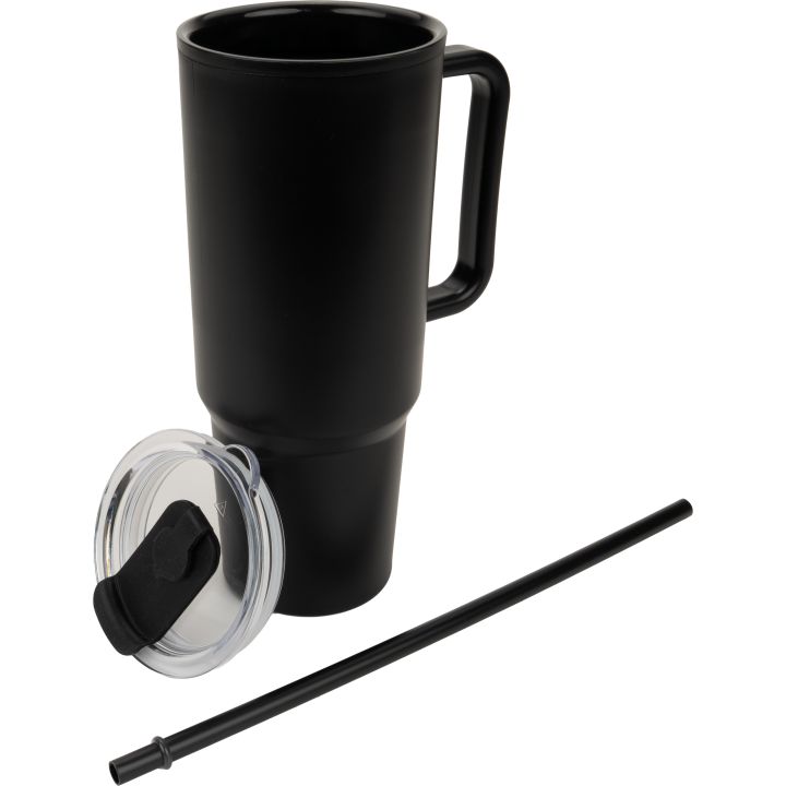 Kubek ze słomką XXL 1200 ml TEODORA