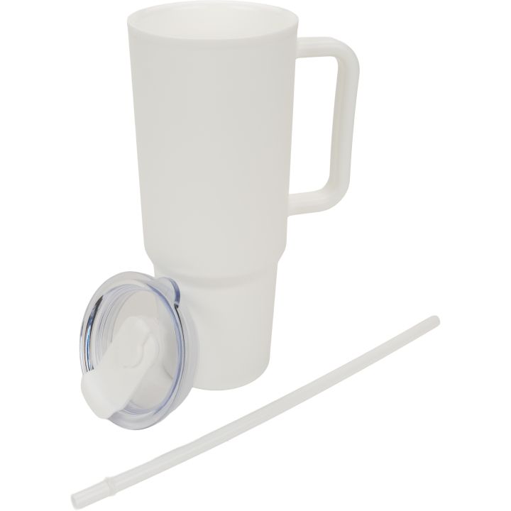 Kubek ze słomką XXL 1200 ml TEODORA