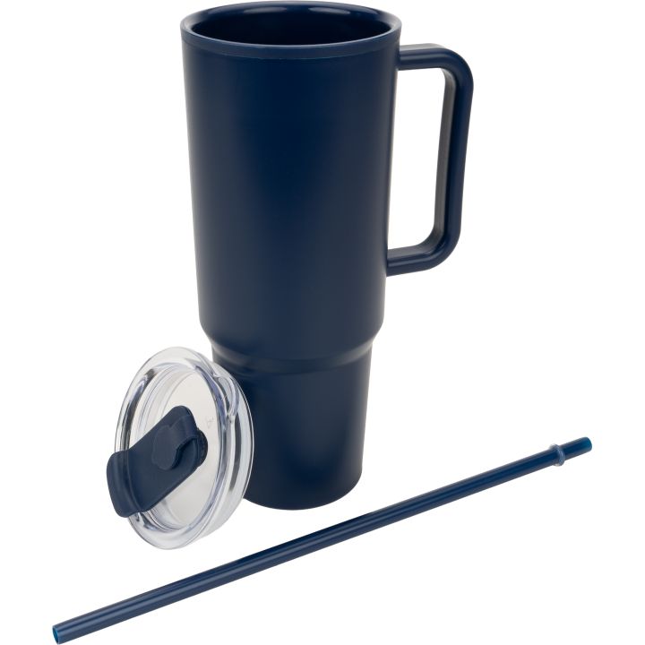 Kubek ze słomką XXL 1200 ml TEODORA