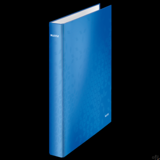 Segregator ringowy WOW LeitzZwracający na siebie uwagę segregator ringowy w promiennych WOW kolorach.- laminowana powierzchnia n