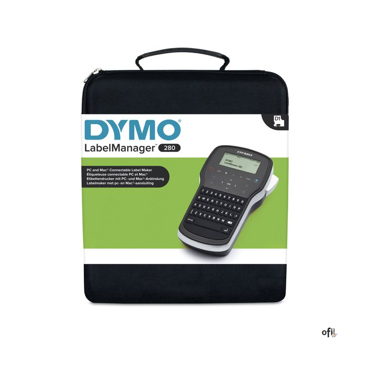 Drukarka przenośna etykiet DYMO LabelManager 280 zestaw walizkowy, klawiatura QWERTY 2091152