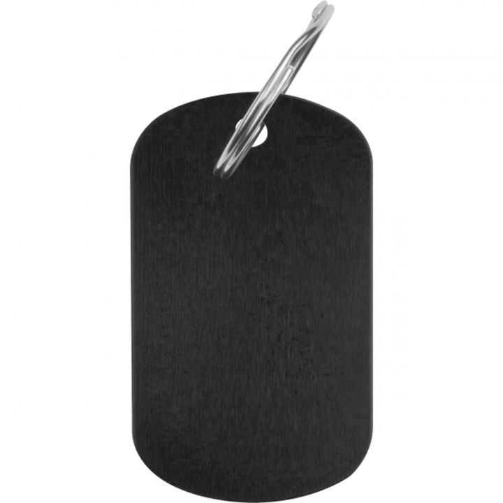 Brelok metalowy z aluminium z recyklingu LIESELOTTE