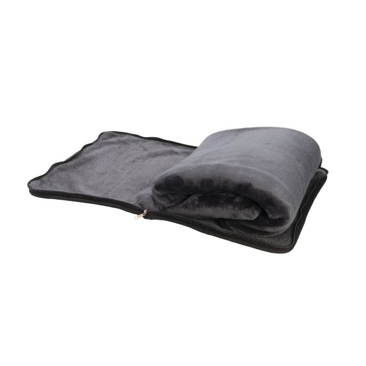 Koc i poduszka 2w1 AMIATA Schwarzwolf