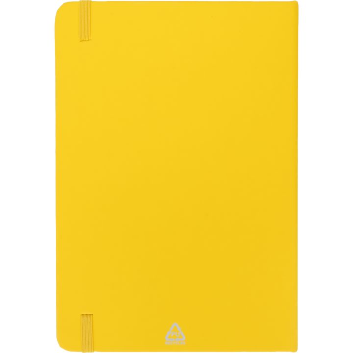 Notatnik A5 w linie z materiałów z recyklingu DOMINIK