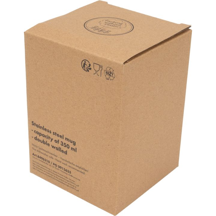 Kubek termiczny 350 ml z powłoką z recyklingu METODY