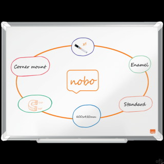 Tablica porcelanowa Nobo Premium Plus 600x450mm 1915143