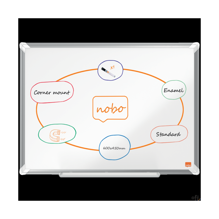 Tablica porcelanowa Nobo Premium Plus 600x450mm 1915143
