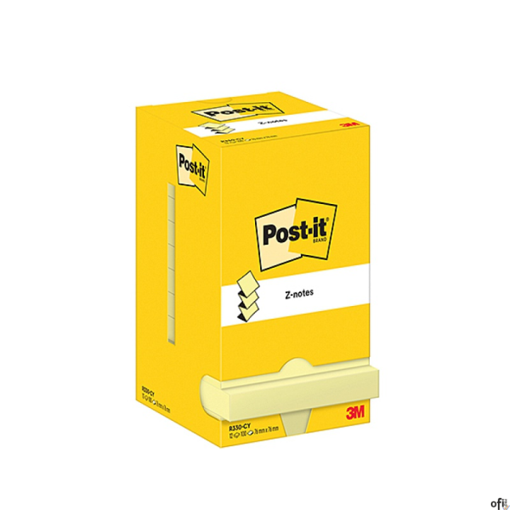 Bloczek Post-it R330 76x76 12x100 k. 3M-7100290167