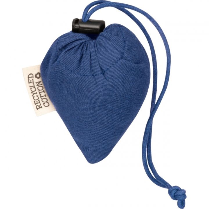 Składana torba z bawełny i poliestru z recyklingu 118 g/m² ANJA