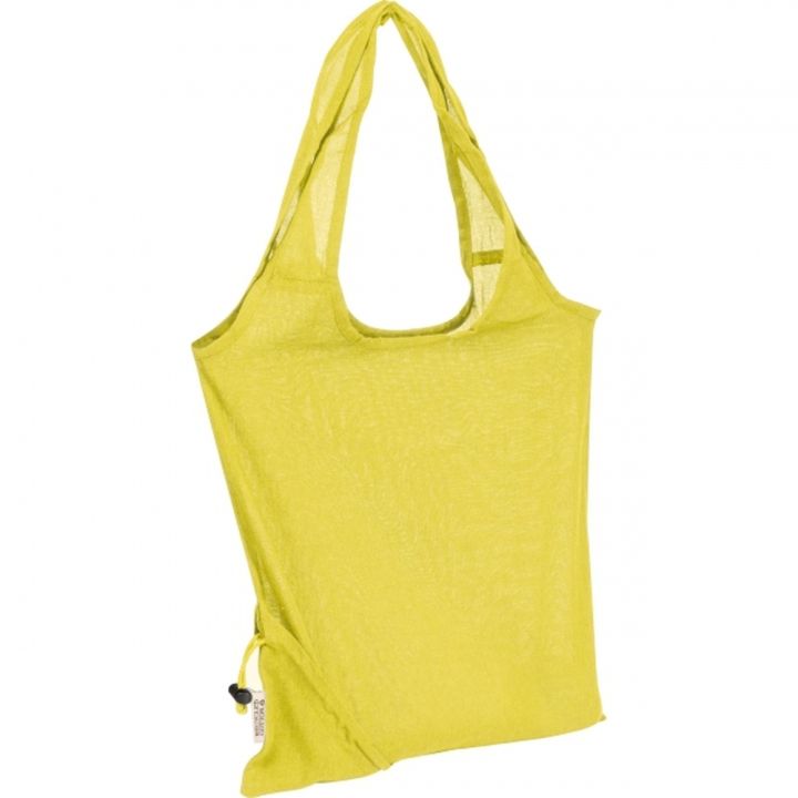 Składana torba z bawełny i poliestru z recyklingu 118 g/m² ANJA