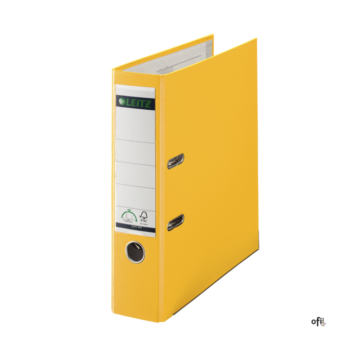 Segregator LEITZ A4/80mm 180 żółty 10105015